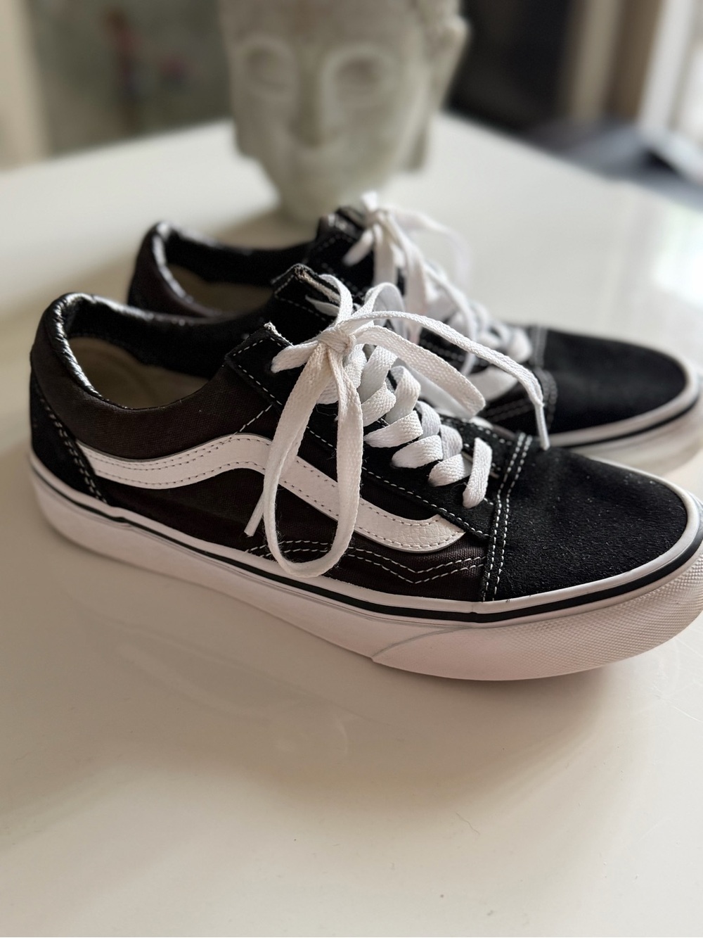 VANS Black and White Sneakers